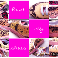 Paint on shoes